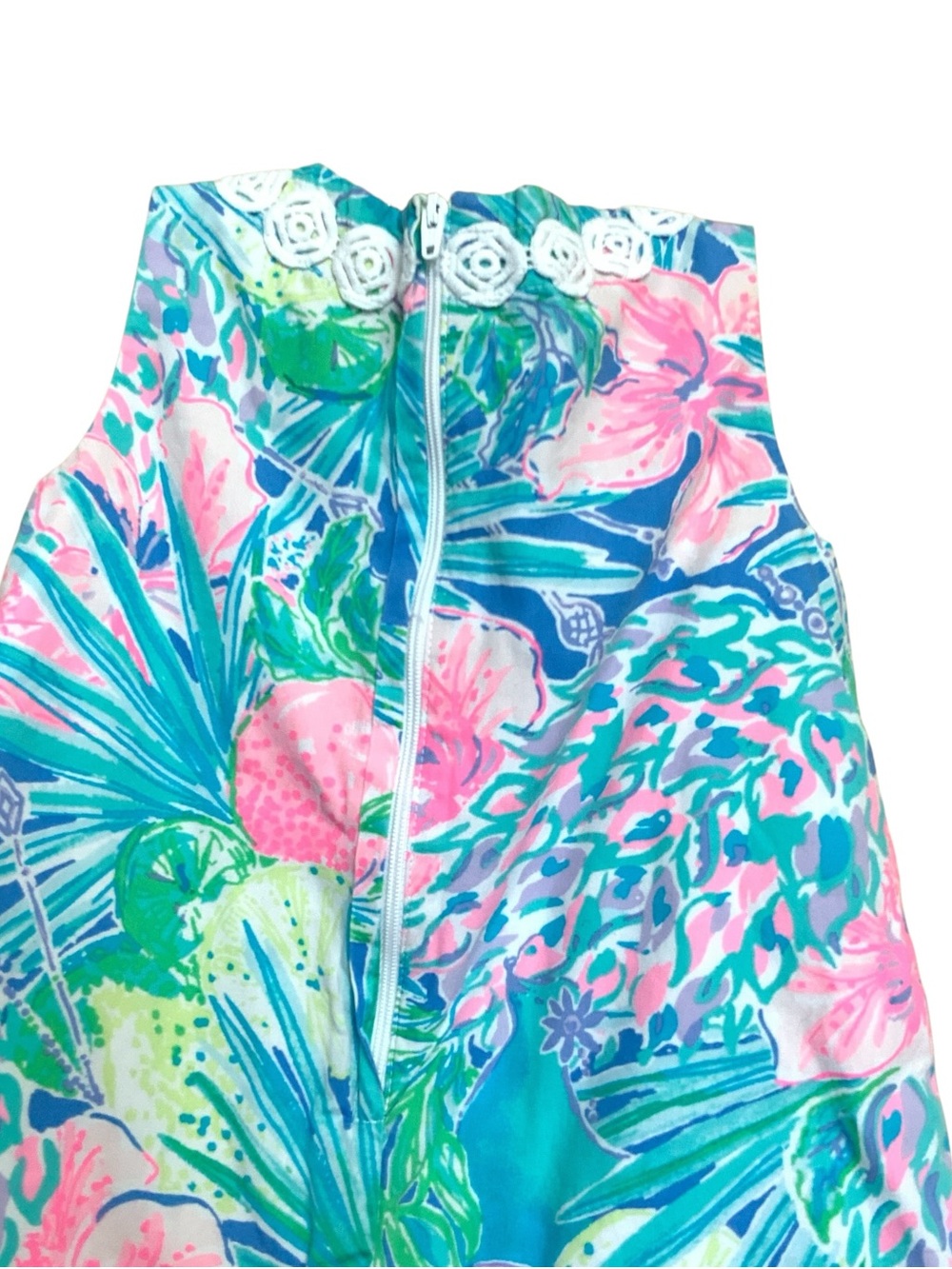 Lilly Pulitzer Floral Dress Size 2 - Picture 5 of 6